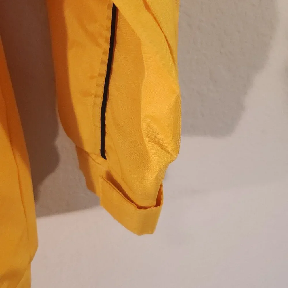 BRIGHT YELLOW WINDBREAKER MEDIUM VINTAGE RARE A MUST HAVE - Picture 15 of 15